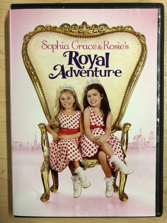 Sophia Grace and Rosies Royal Adventure (DVD, 2014) - K0107