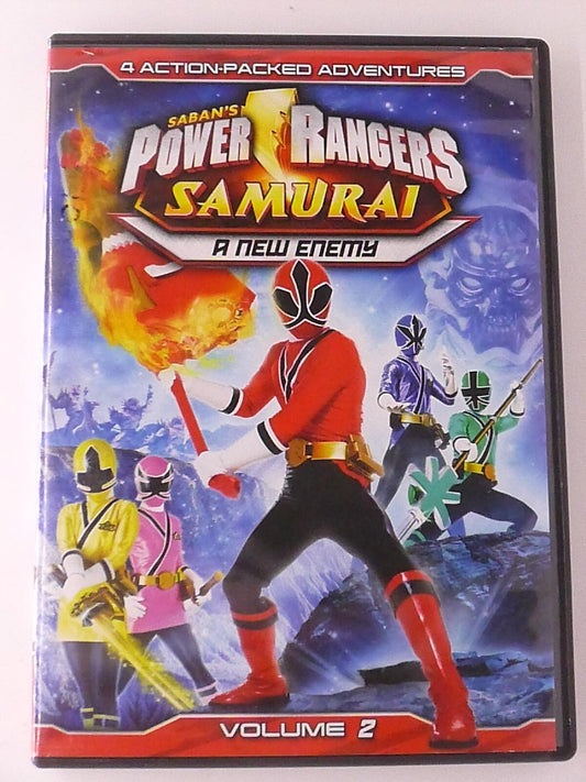 Power Rangers Samurai - A New Enemy - Volume 2 (DVD, 2011, 4 ep) - I1225