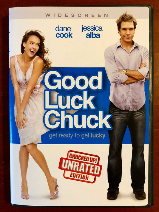 Good Luck Chuck (DVD, 2007, Unrated, Widescreen) - K0107