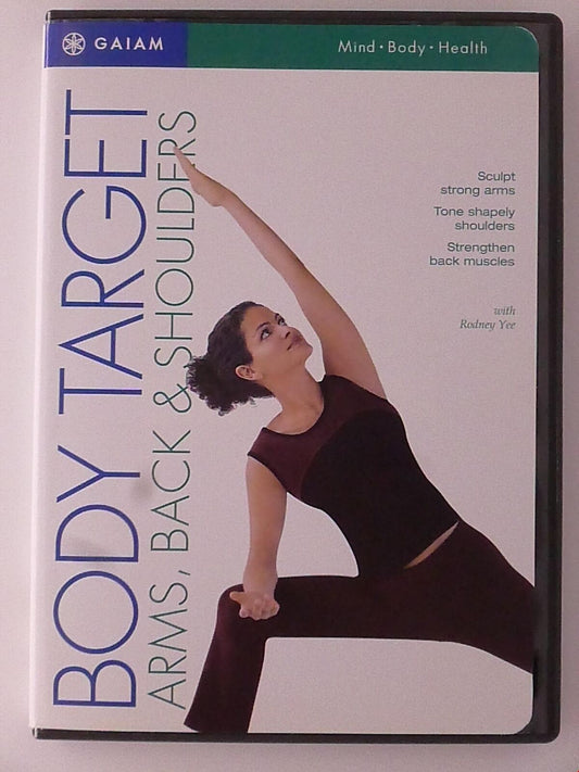 Body Target - Arms, Back and Shoulders (DVD, exercise, Gaiam) - J0319