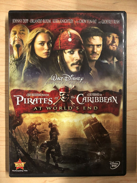 Pirates of the Caribbean - At Worlds End (DVD, 2007, Disney) - J1105