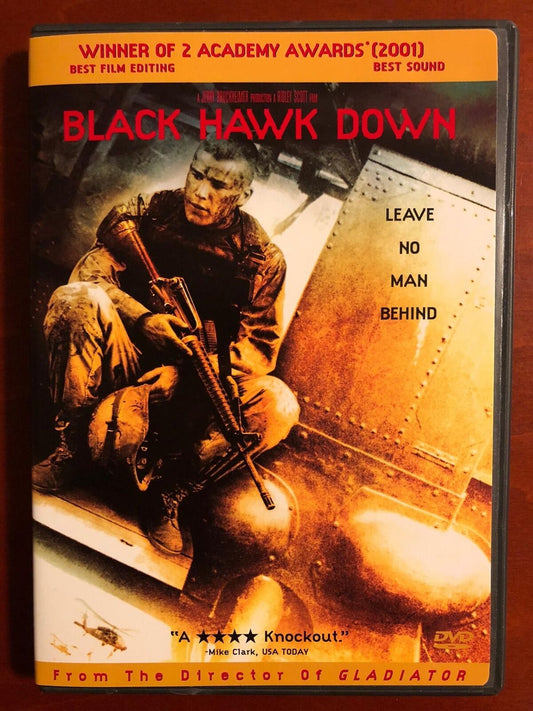 Black Hawk Down (DVD, 2001) - J1105