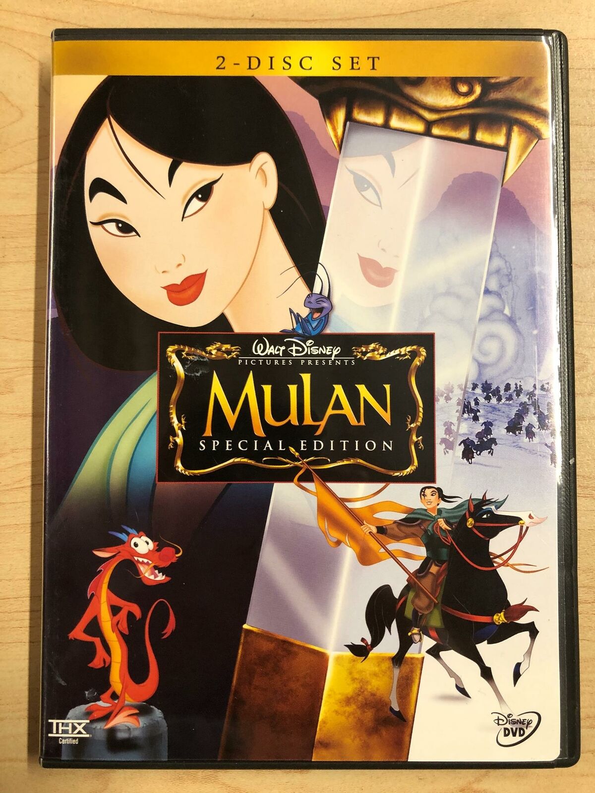 Mulan (DVD, 1998, 2-Disc, Special Edition, Disney) - STK