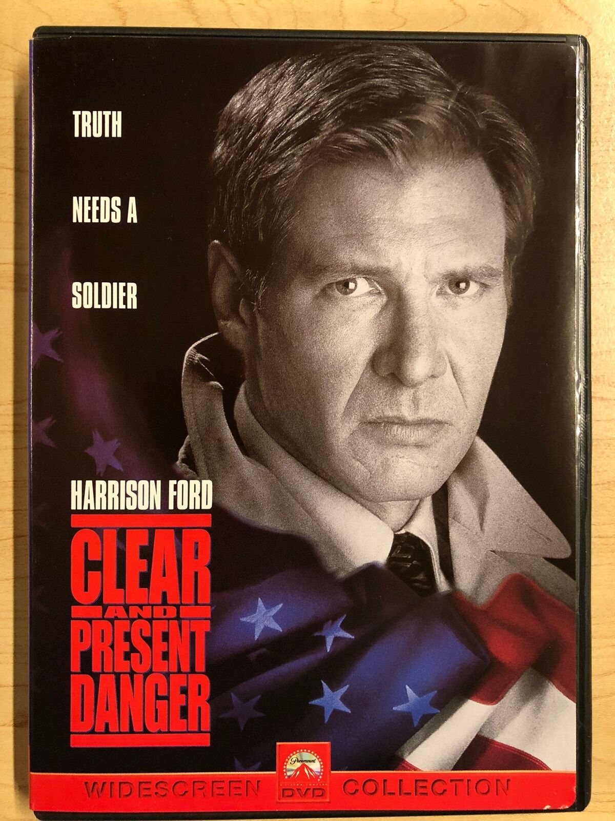 Clear and Present Danger (DVD, Widescreen, 1994) - H1010