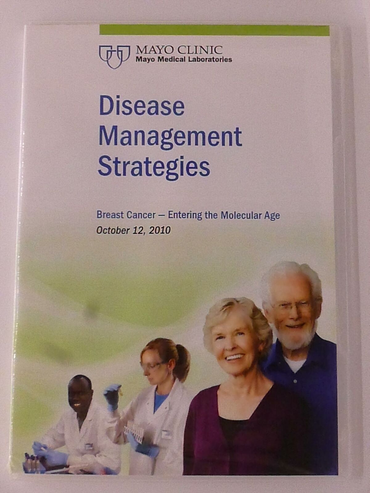 Disease Management Strategies - Breast Cancer (DVD, 2010, Mayo) - G1219