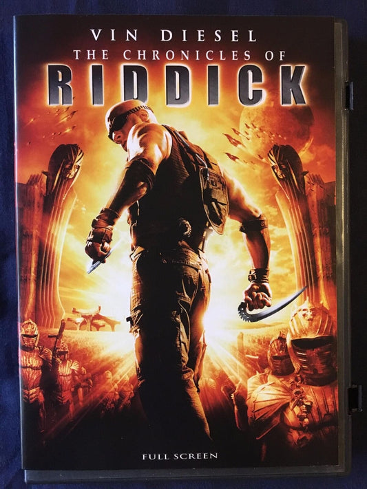 The Chronicles of Riddick (DVD, 2004, Full Frame) - K0218