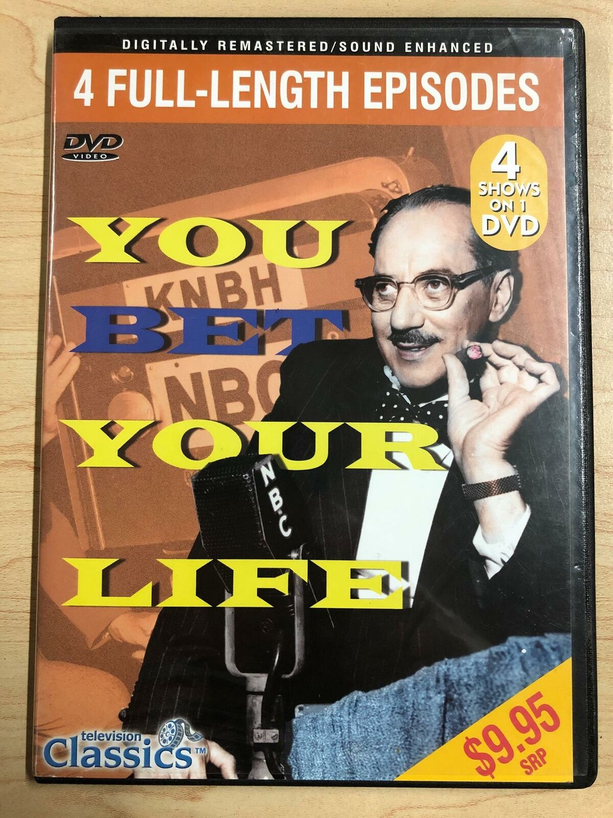 You Bet Your Life (DVD, 4 episodes) - G0621