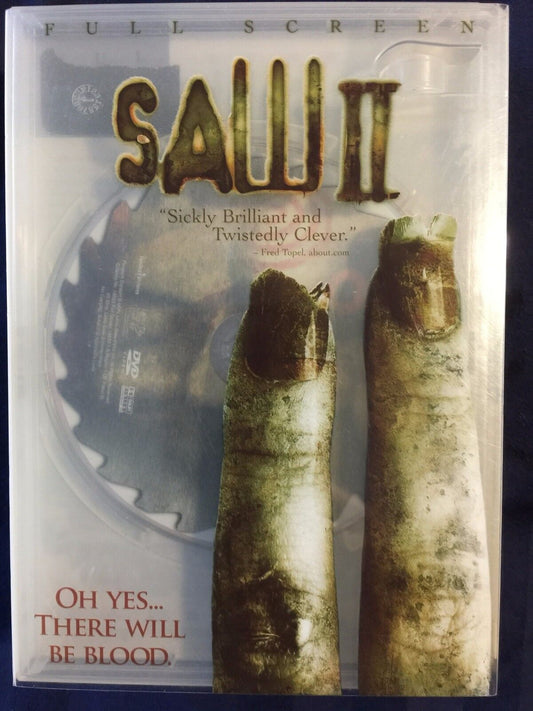 Saw II (DVD, 2005, Full Screen) - I1106