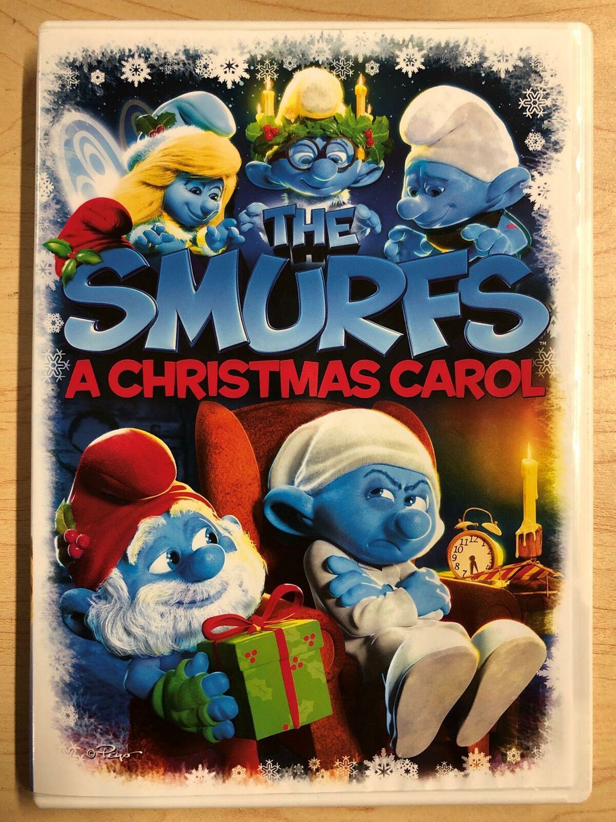 The Smurfs A Christmas Carol (DVD, 2013) - I0911