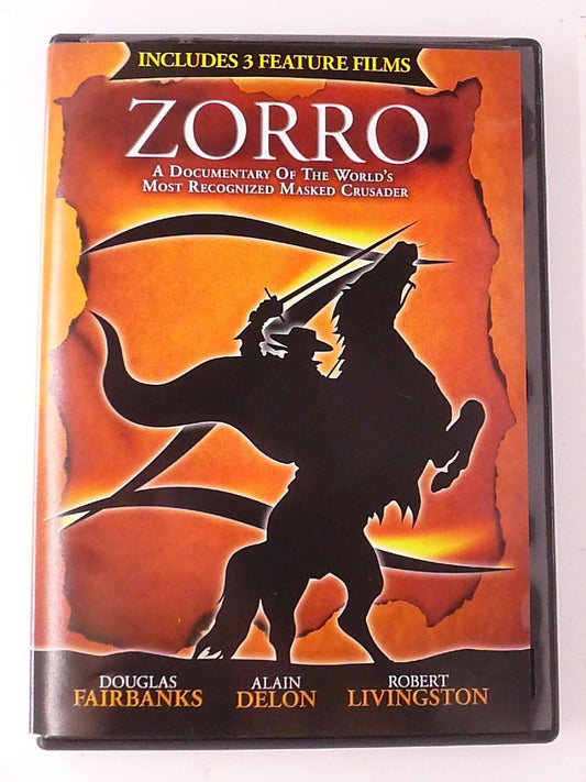 Zorro - Documentary of the Worlds Most Recognized Masked Crusader (DVD) - J0409