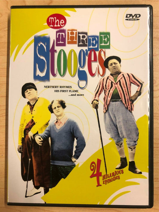 The Three Stooges (DVD, 4 Episodes) - G0726