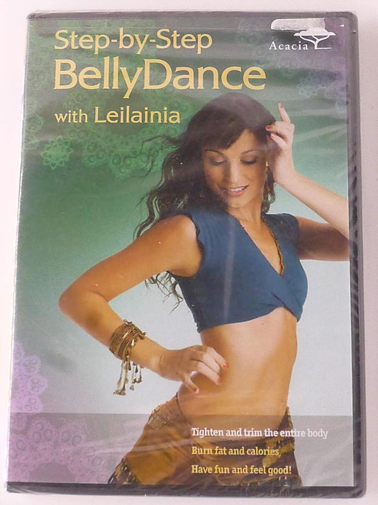 Step-by-Step BellyDance with Leilainia (DVD, exercise) - NEW23