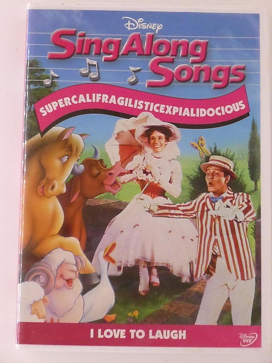 Sing Along Songs - Supercalifragilisticexpialidocious (DVD, Disney) - J1231
