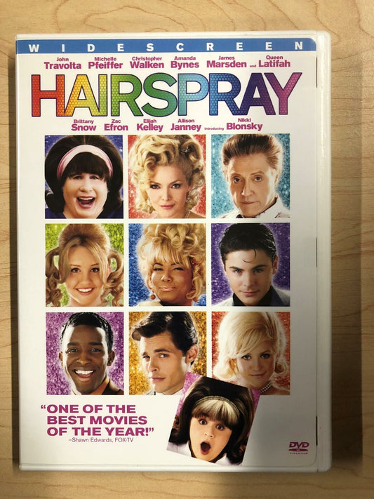 Hairspray (DVD, 2007, Widescreen) - G0531