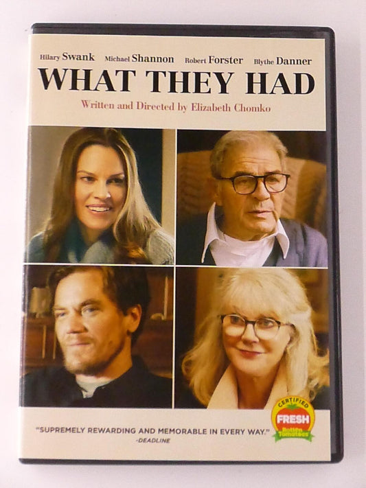 What They Had (DVD, 2018) - I1030