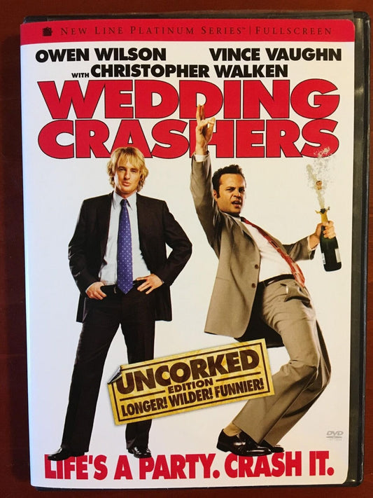 Wedding Crashers (DVD, 2005, Fullscreen, New Line Platinum Series) - J1231