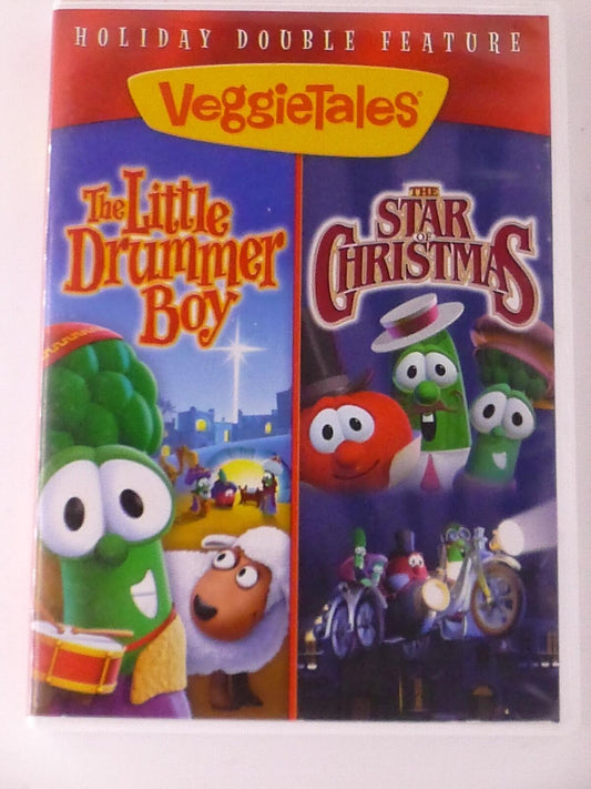 VeggieTales - The Little Drummer Boy, The Star of Christmas (DVD, 2-film - J1231