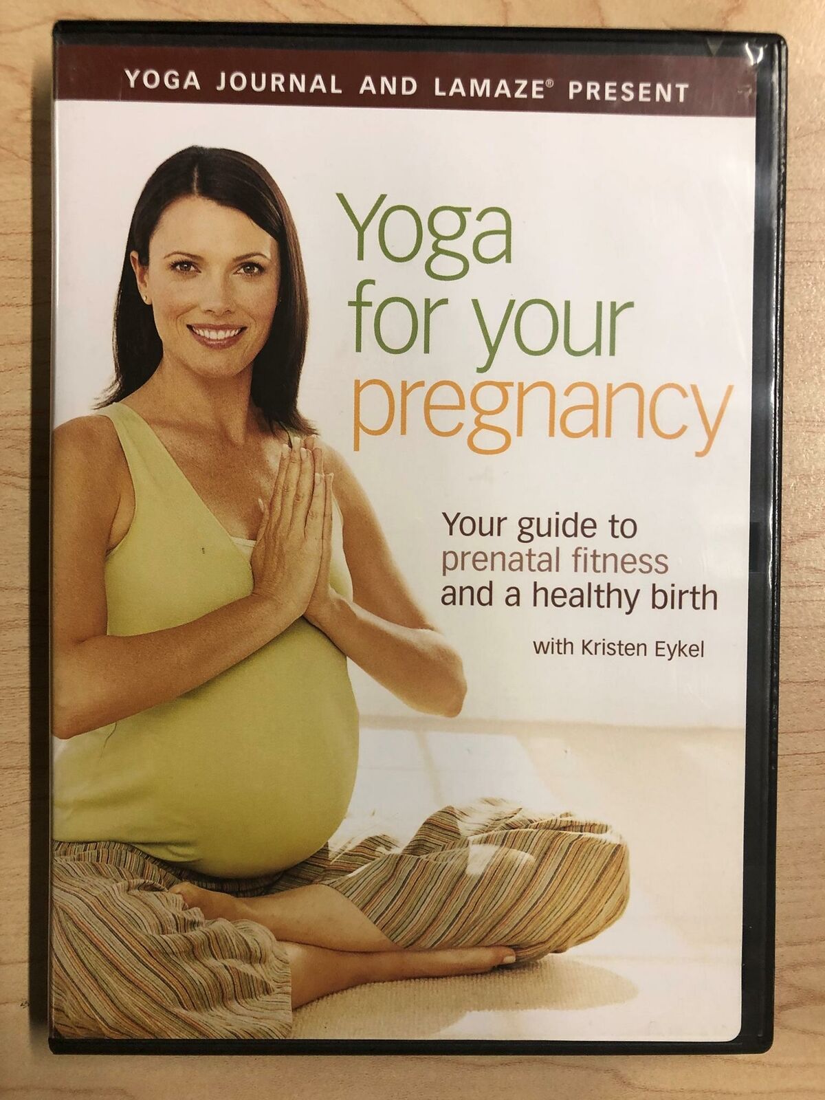 Yoga for Your Pregnancy with Kristen Eykel (DVD, 2004, exercise) - I1030