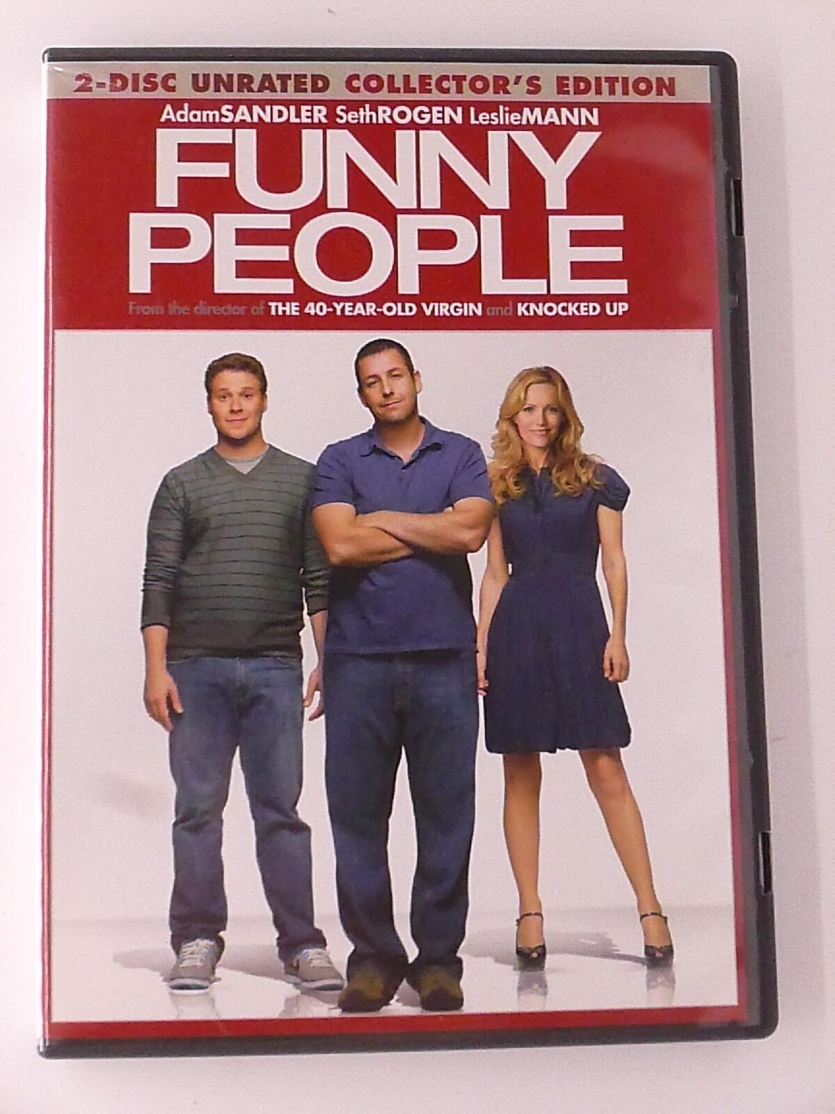 Funny People (DVD, 2-disc unrated collectors edition, 2009) - K0107