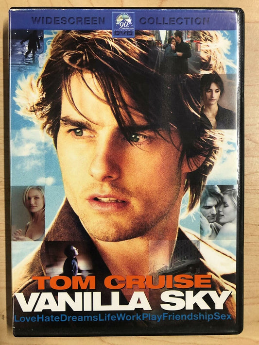 Vanilla Sky (DVD, 2001, Widescreen) - G0531