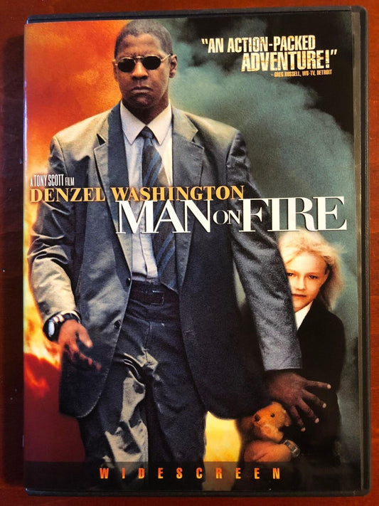 Man on Fire (DVD, 2004, Widescreen) - J1022