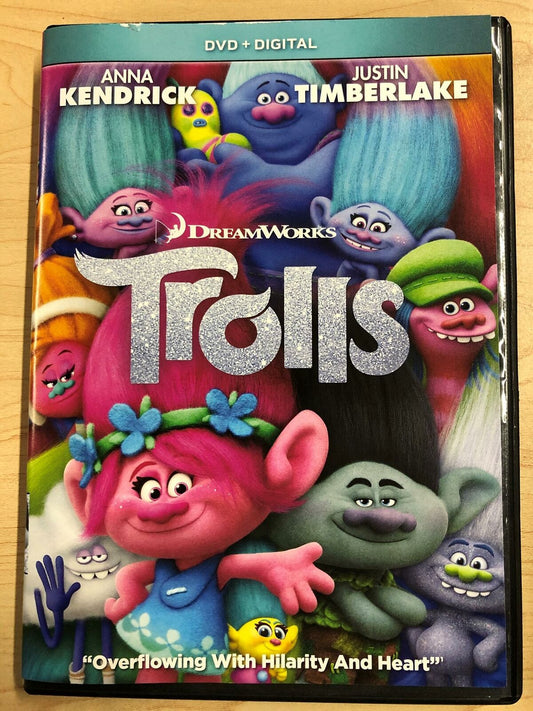 Trolls (DVD, 2016) - K0303