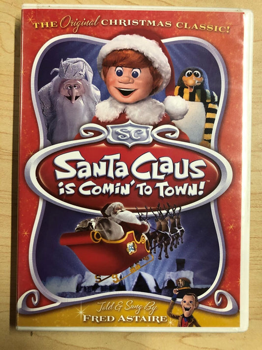 Santa Claus Is Comin to Town (DVD, 1970, Christmas) - I1225