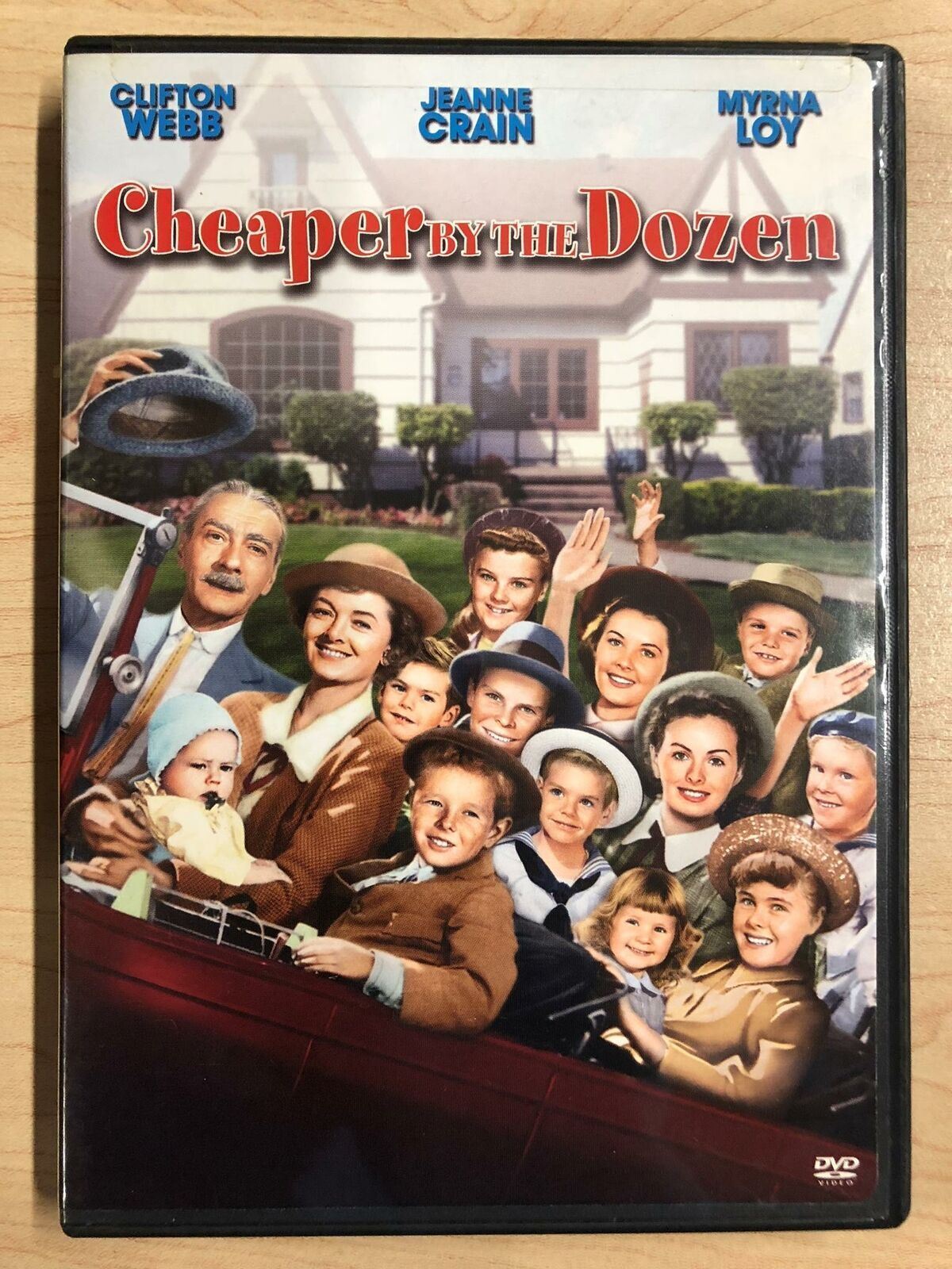 Cheaper by the Dozen (DVD, 1950) - K6