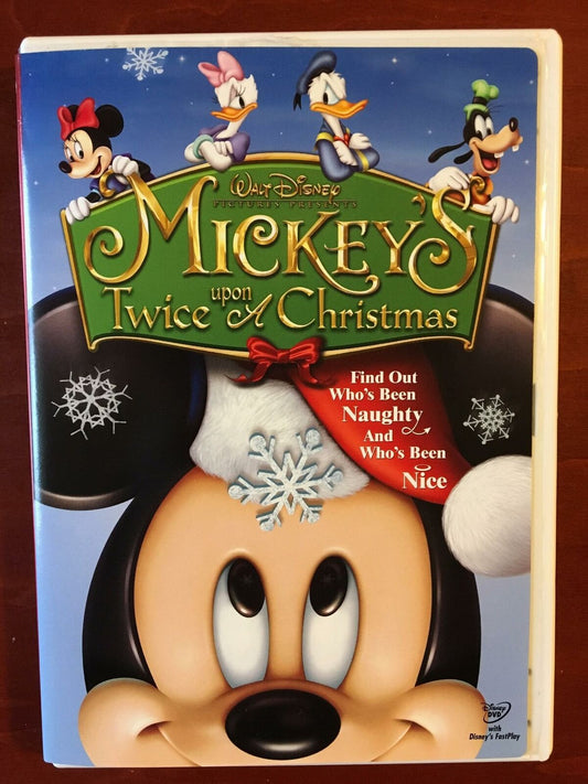 Mickeys Twice Upon A Christmas (DVD, 2004, Disney) - J1105
