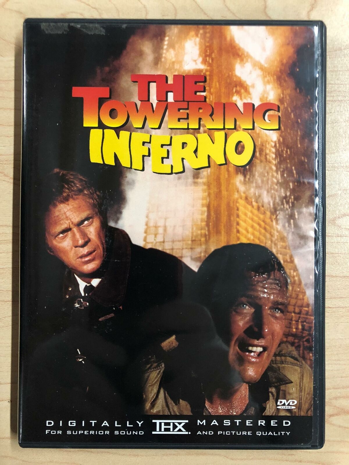 The Towering Inferno (DVD, 1974) - I0424 – DVDs4Me