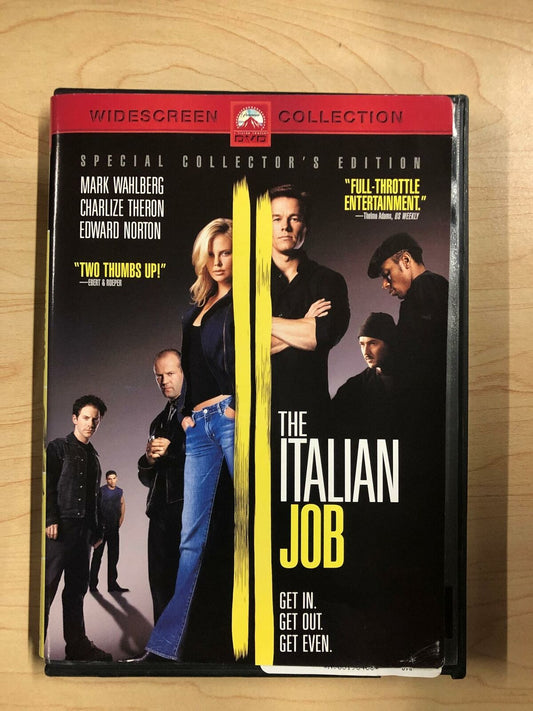 The Italian Job (DVD, 2003, Widescreen) - J1105