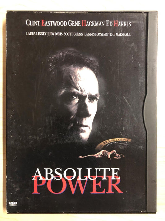 Absolute Power (DVD, 1997, Clint Eastwood Collection) - J0514