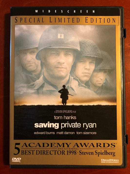 Saving Private Ryan (DVD, 1998, Widescreen Special Limited Edition) - J1105