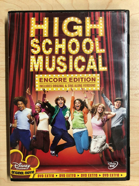 High School Musical (DVD, 2006, Encore Edition, Disney) - K0428