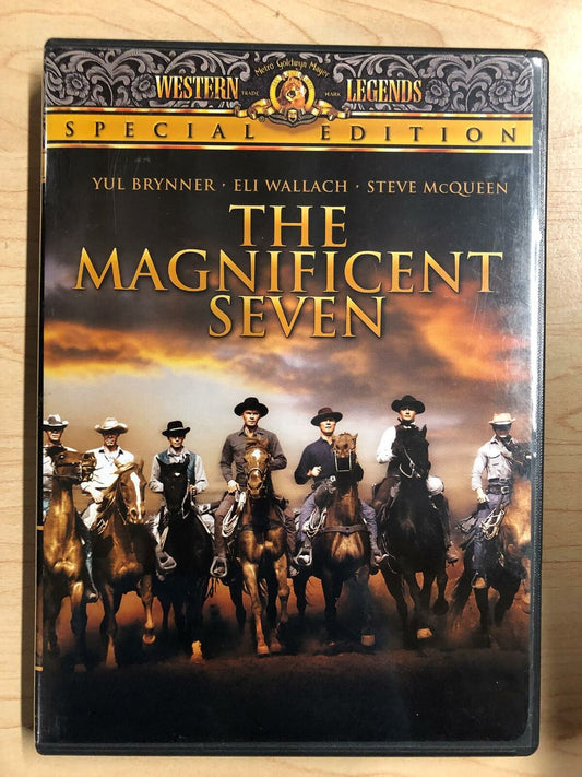 The Magnificent Seven (DVD, 1960, Special Edition) - J0129
