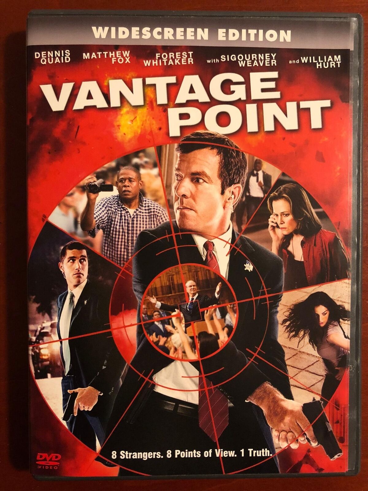 Vantage Point (DVD, Widescreen, 2008) - K0218 – DVDs4Me