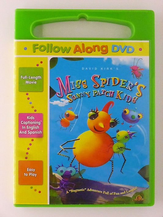 Follow Along DVD - Miss Spiders Sunny Patch Kids (DVD, 2003) - H0321
