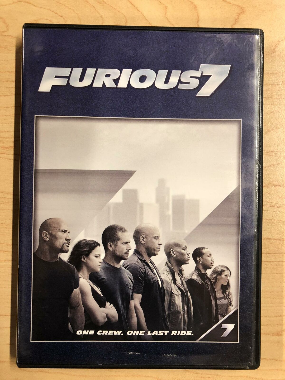 Furious 7 (DVD, 2015) - J0514