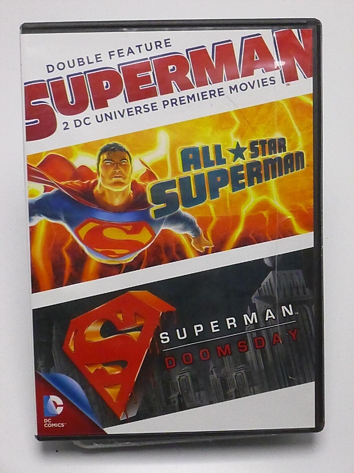 All Star Superman - Superman Doomsday (DVD, DC Universe Double Feature ...