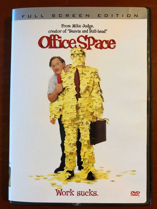 Office Space (DVD, 1999, Full Screen) - H1114