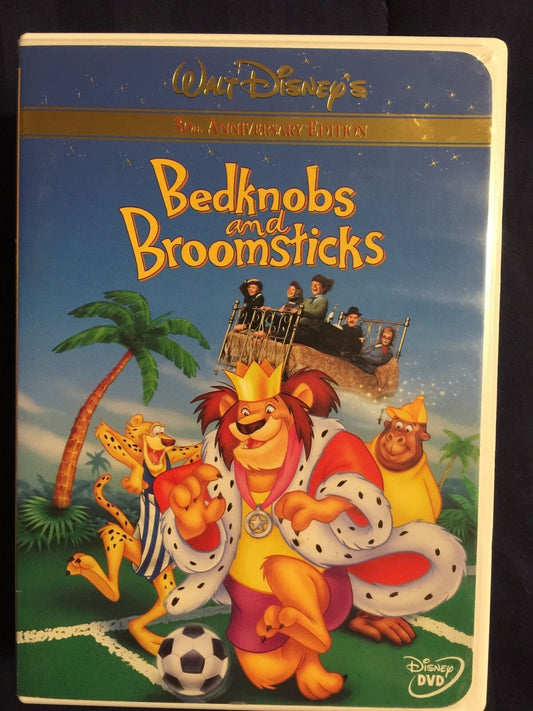 Bedknobs and Broomsticks (DVD, 1971, 30th Anniversary Edition, Disney) - J1231