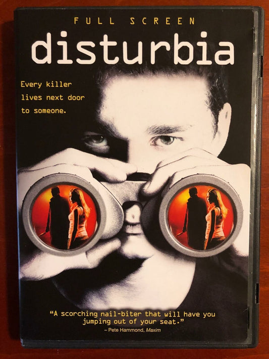 Disturbia (DVD, 2007, Full Frame) - K0428