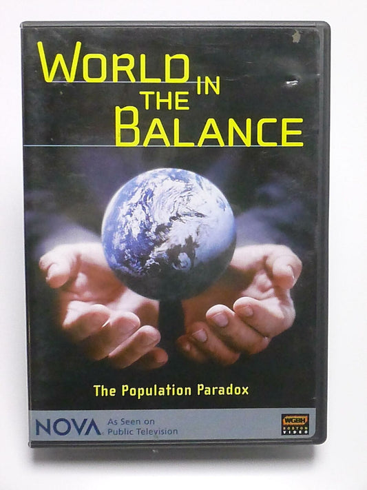 World in the Balance (DVD, 2004, NOVA, Ducumentary) - G0906