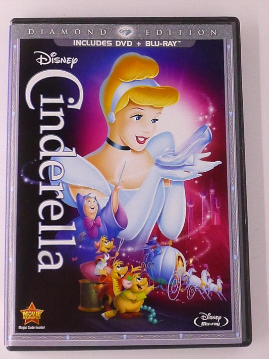Cinderella (Blu-ray, DVD, Disney Diamond Edition, 1950) - J1231