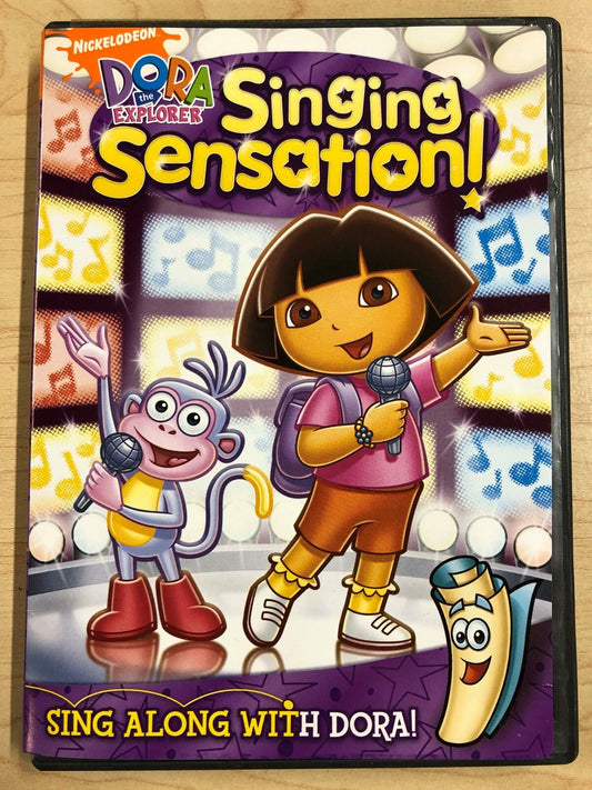 Dora the Explorer - Singing Sensantion (DVD, Nickelodeon) - G0412