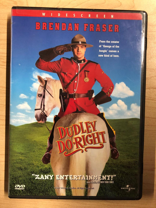 Dudley Do-Right (DVD, 1999, Widescreen) - K9