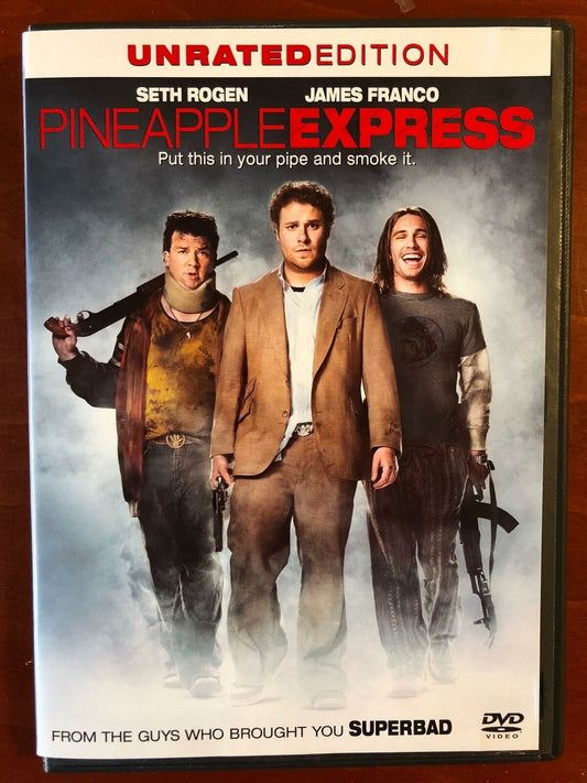 Pineapple Express (DVD, 2008, Unrated) - J1022