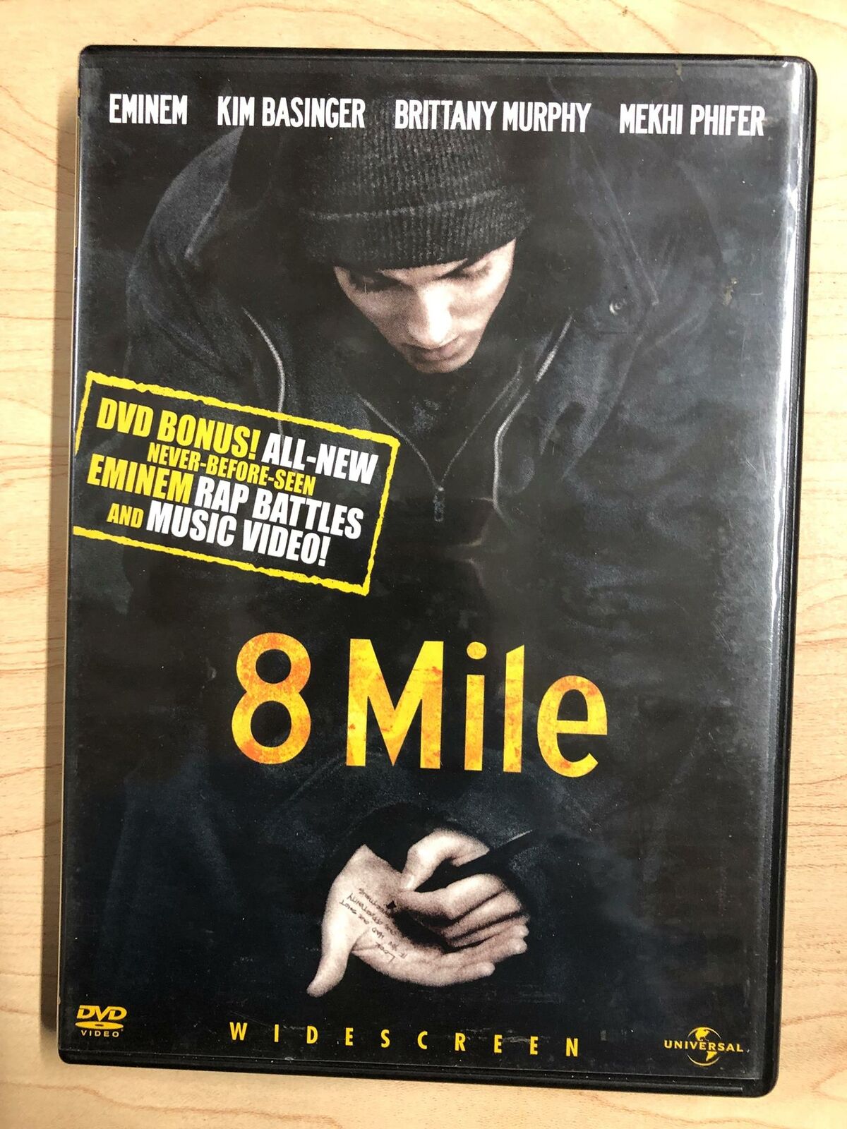 8 Mile (DVD, 2002, Widescreen) - K8
