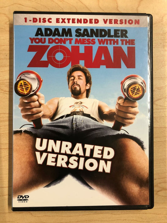 You Dont Mess With The Zohan (DVD, 2008, Unrated) - J1231