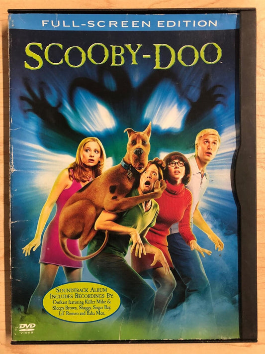 Scooby-Doo - The Movie (DVD, 2002, Full Frame) - K0218